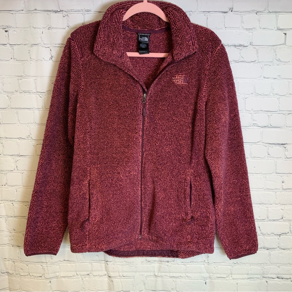 The North Face Fleece Zip Up Jacket Size Large - Picture 1 of 3